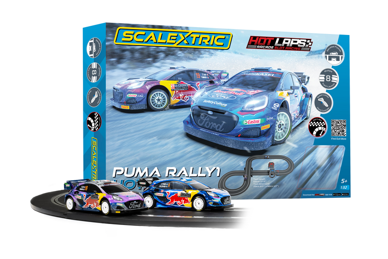 Scalextric Puma WRC Hot Laps Race Set C1452M