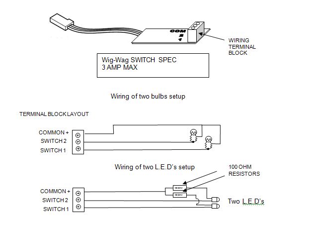 Model Radio Workshop Wig-Wag light controller MRW49