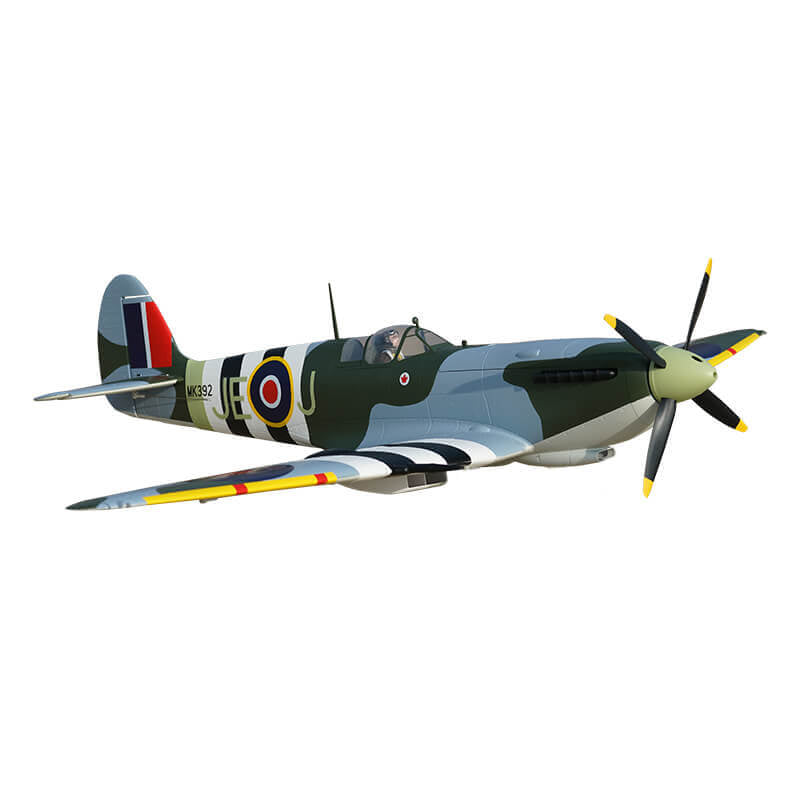XFLY SUPERMARINE SPITFIRE MKIX GREEN XFLY SUPERMARINE SPITFIRE MKIX GREEN 1200MM NO LANDING GEAR WITHOUT TX/RX/