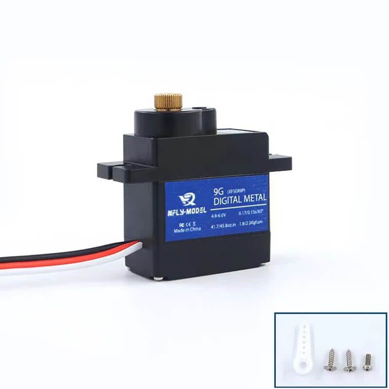 XFLY 9G DIGITAL MG SERVO POSITIVE WITH 50MM LEAD
