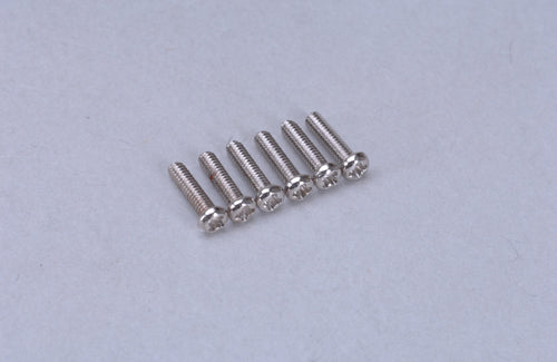 Cen Car Spares Round Head Screw 2x8mm (Pk6) G36182 (Box 87)