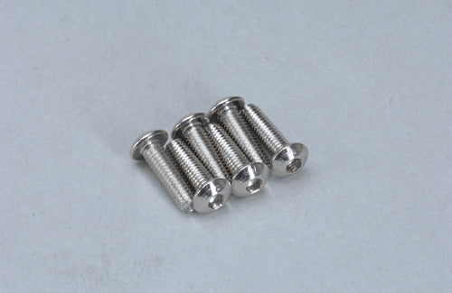Cen Car Spares Truss Head Screw 3x10mm (Pk6) X-CENG71001-51 (BOX 89)
