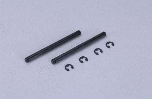 Cen Car Spares 3x36.2mm Shaft (Pk2) w/E-Clips CENG37202 (Box 90)