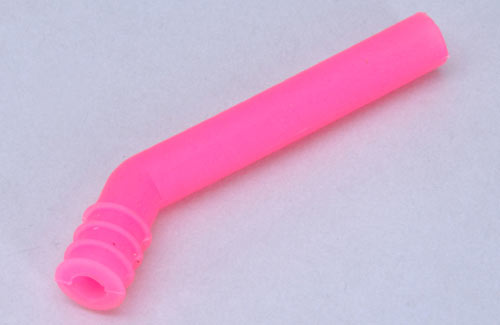 Cen Car Spares Exhaust Pipe-Fl.Pink - MG10/MG16 CENG70334P (Box 90)