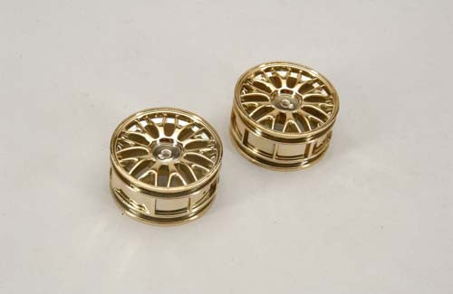 Cen Car Spares Wheel-10 Y-Spoke/Gold/1:10 (Pk2) G84286 (Box 108)