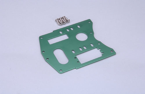 Cen Car Spares Alu Engine Plate (Green)Gen/GST/GSR Z-CENGS041G (Box 92)