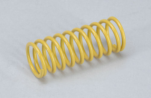 FG Modellsport Car Spares Damper Spring Yellow 2.6mm 6446 (Box 84)