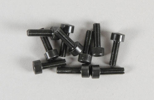 FG Modellsport Car Spares Cap Screw 3x10mm (Pk10) 06724/10 (Box 38)