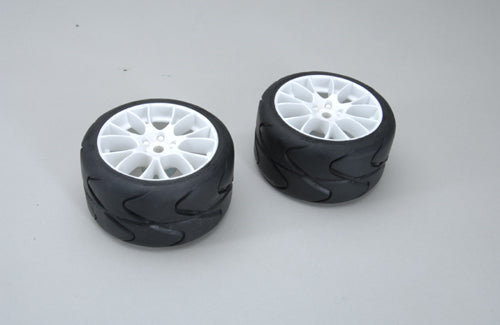 FG Modellsport Car Spares Rear Tyres S3-C/MEDIUM glued (Pk2) 08423/2