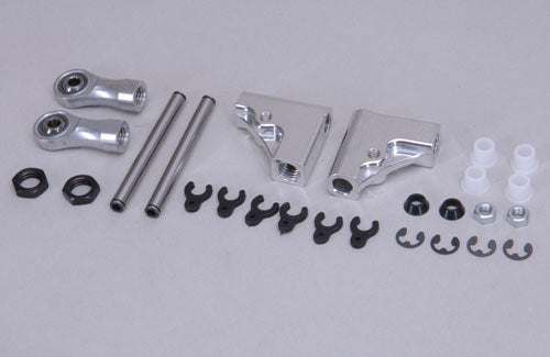 FG Modellsport Car Spares Rear upper alloy wishbone 4WD set 68402 (BOX 64)