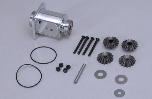 FG Modellsport Car Spares Alloy differential 4WD complete set 68405 (BOX 64)