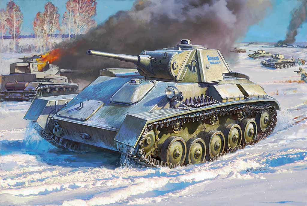 ZVEZDA Soviet Tank T-70 1/35