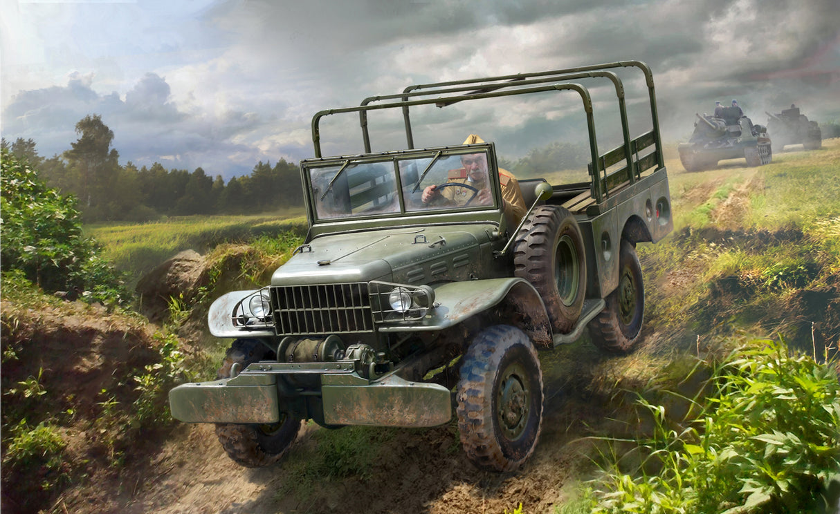 ZVEZDA WC - 52 US WWII military multipurpose 3/4 t vehicle 1/35