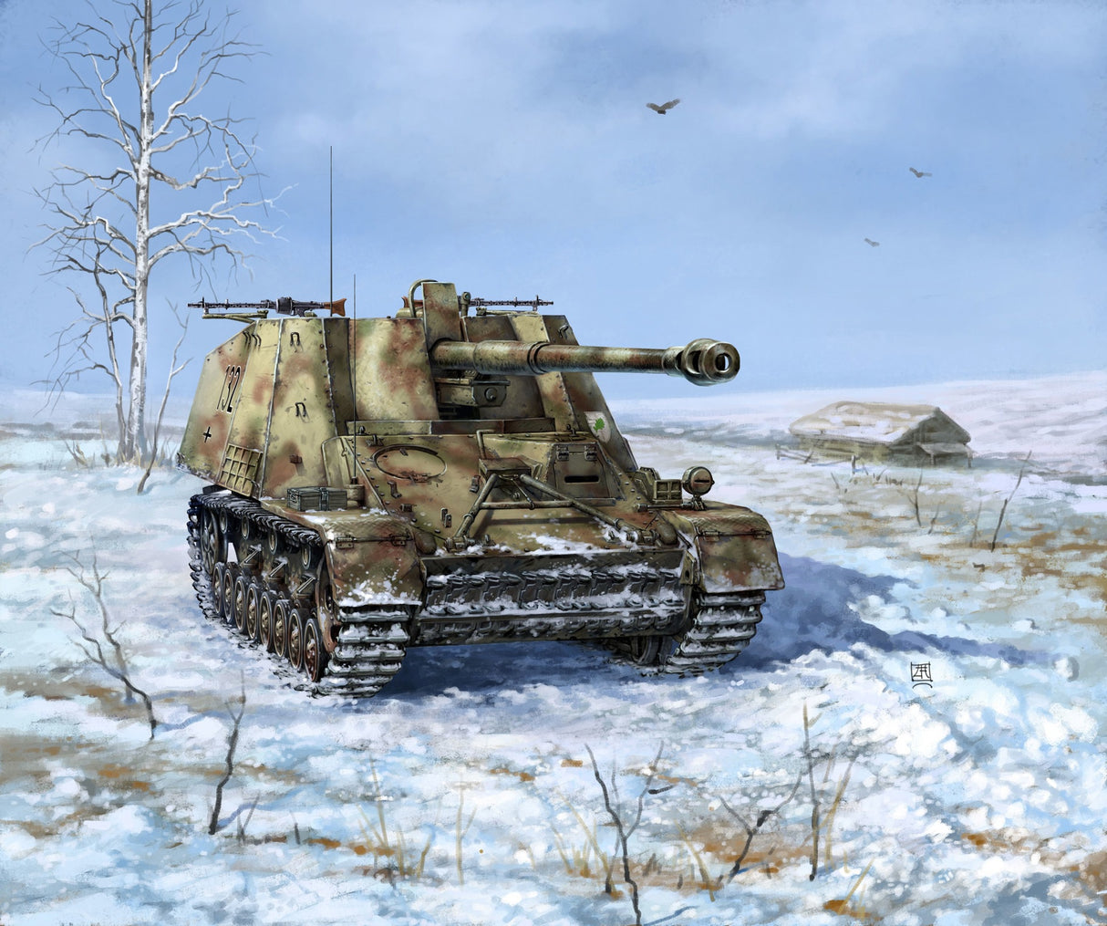 ZVEZDA SD KFZ 164 Nashorn 1/72