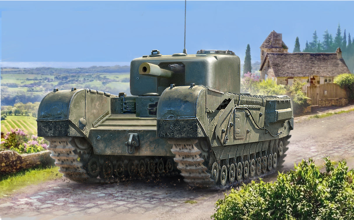 ZVEZDA Churchill tank