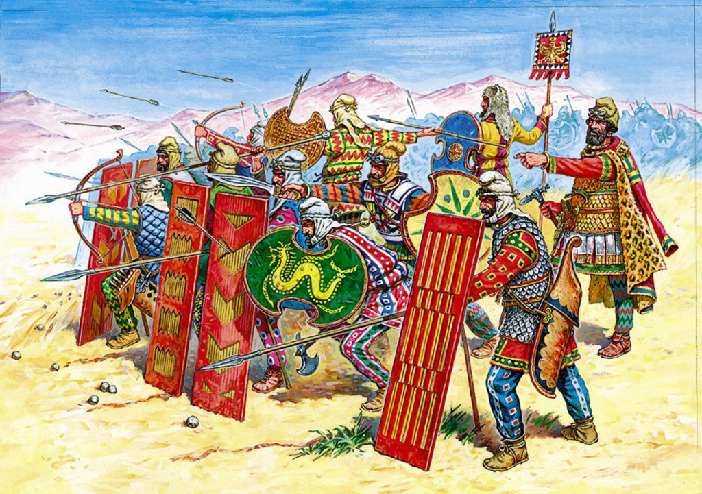 ZVEZDA Persian Infantry 1/72