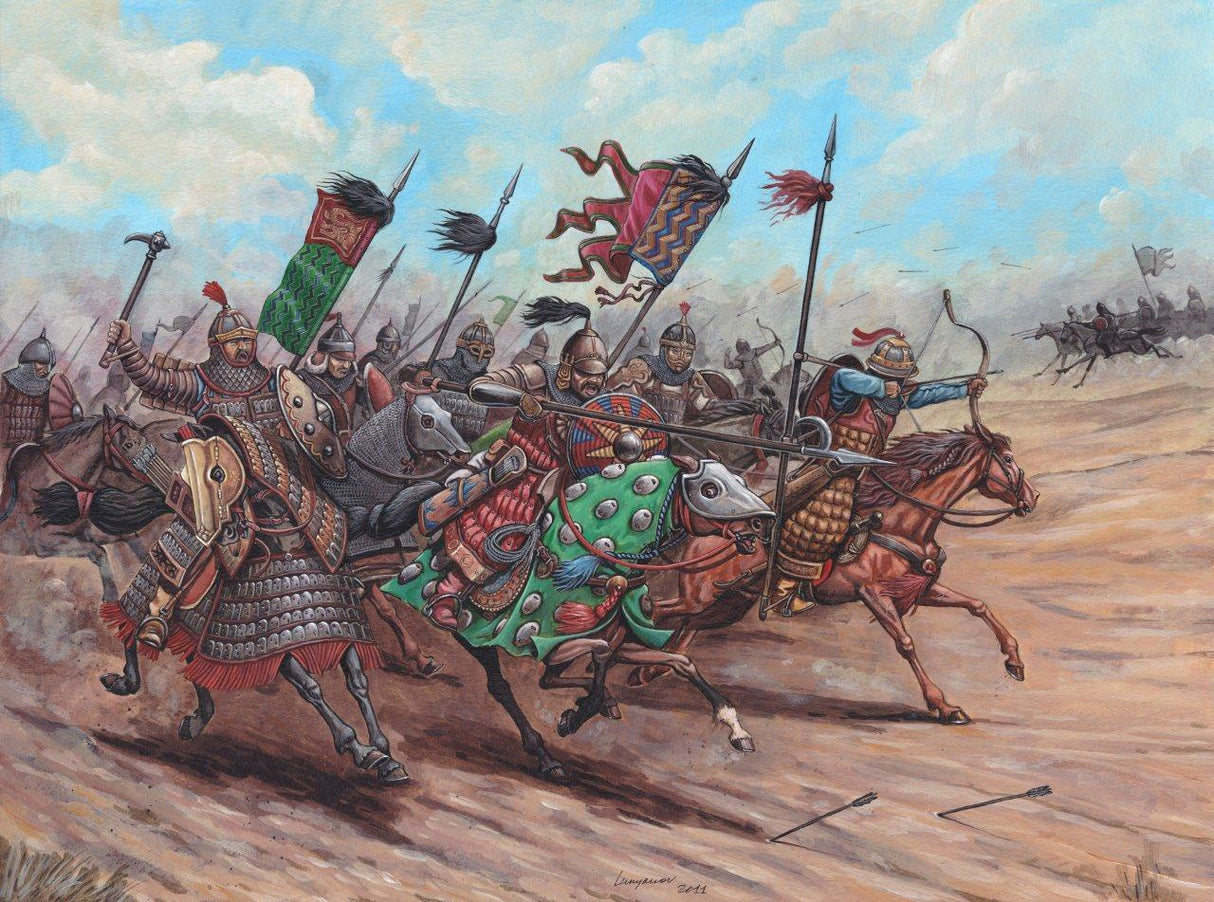 ZVEZDA Mongols - Golden Horde  RR 1/72
