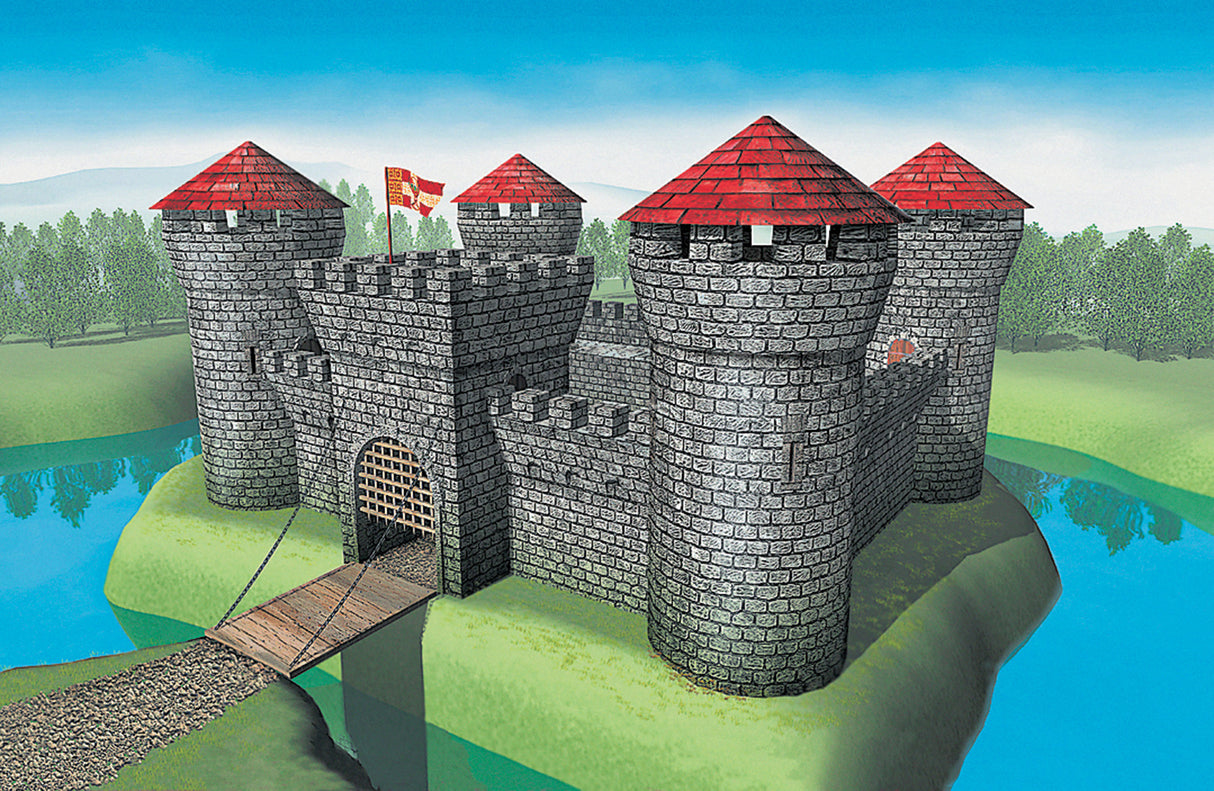 ZVEZDA Medieval Stone Fortress RR 1/72