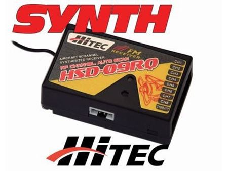 Hitec HSD-09RQ SYNTH PLL 35MHZ DUAL Conversion 9Channel Receiver