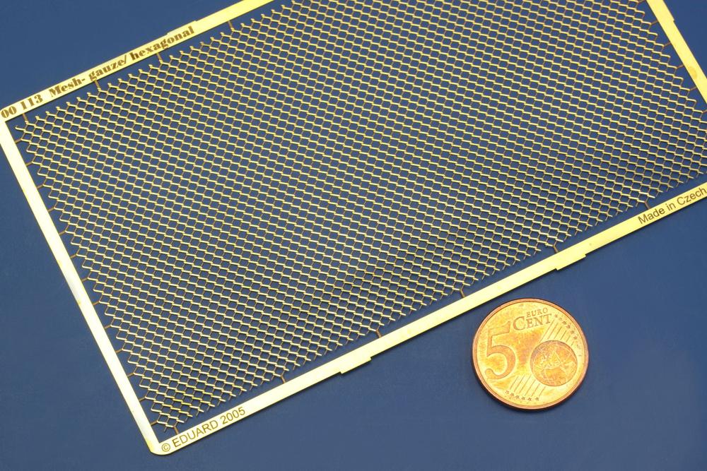 Eduard Mesh gauze/ Hexagonal 00113