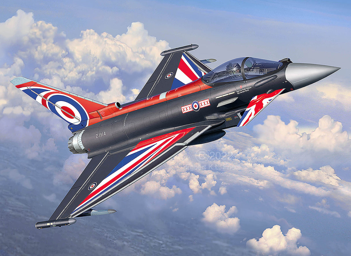 Revell 1/48 Eurofighter Typhoon Black Jack Display Scheme 03820