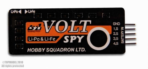 VOLTSPY Lipo and Li-Fe Battery checker