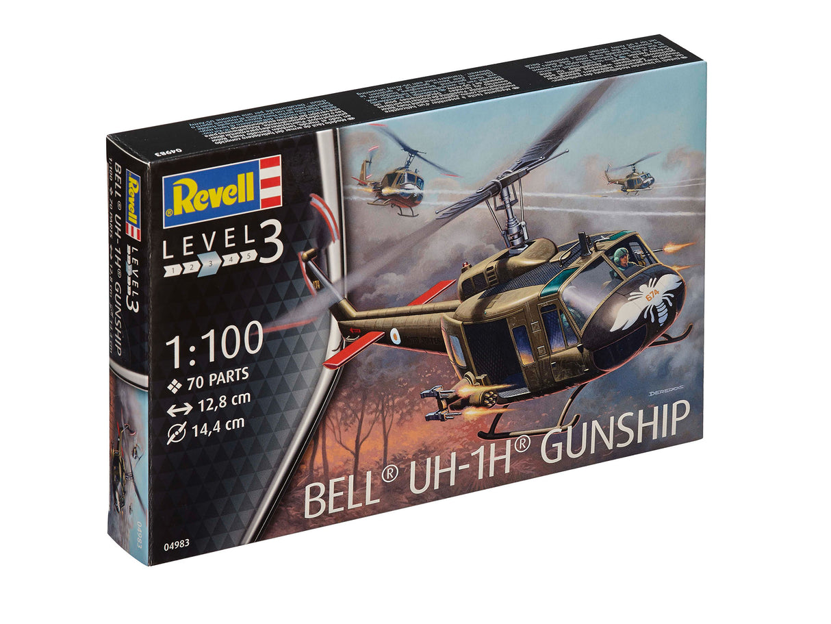 Plastic Helicopter Bell UH-1H Gunship