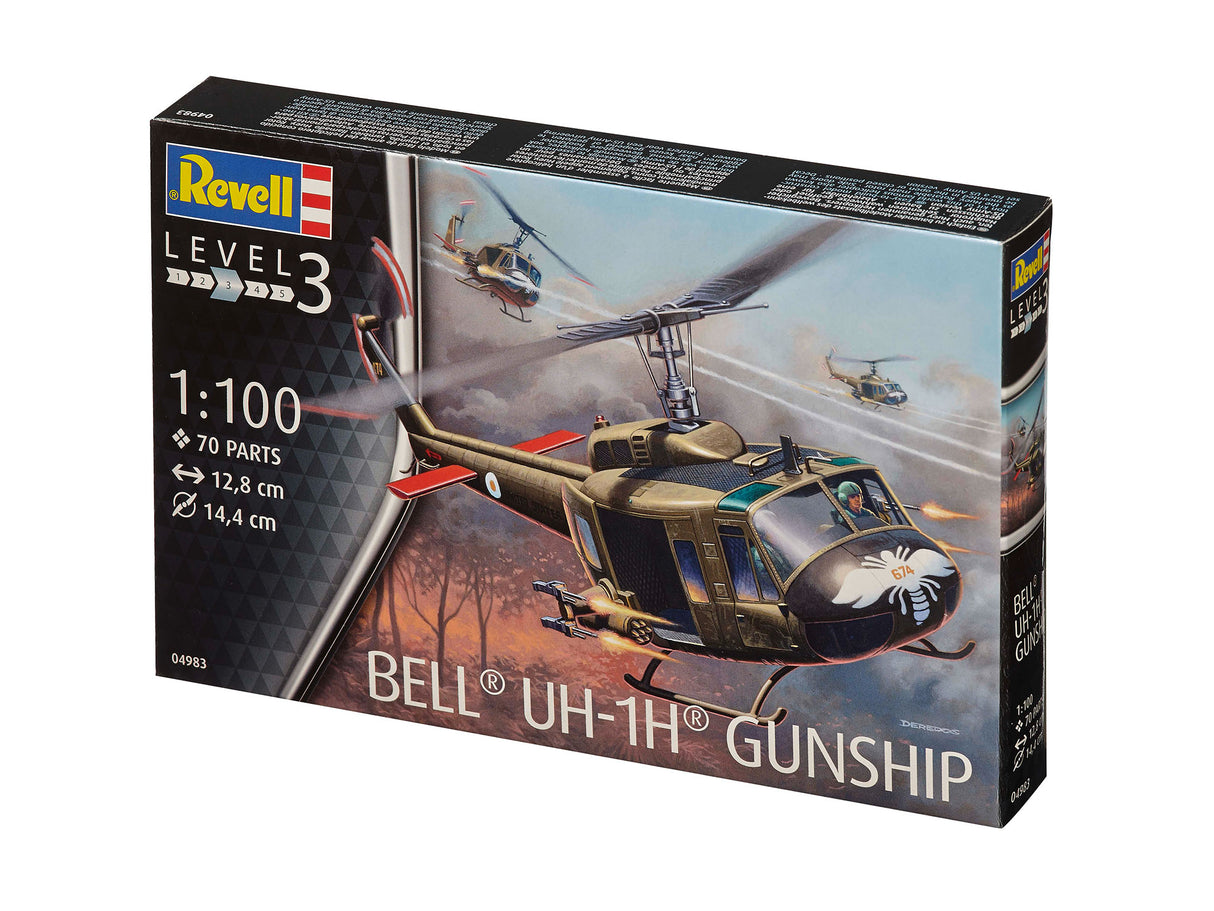 Plastic Helicopter Bell UH-1H Gunship