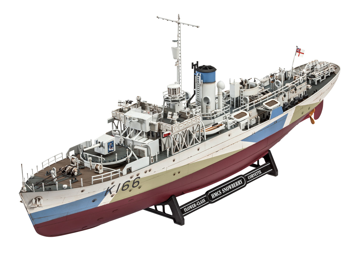 Revell 1/144 HMCS Snowberry Flower Class Corvette Kit 05132