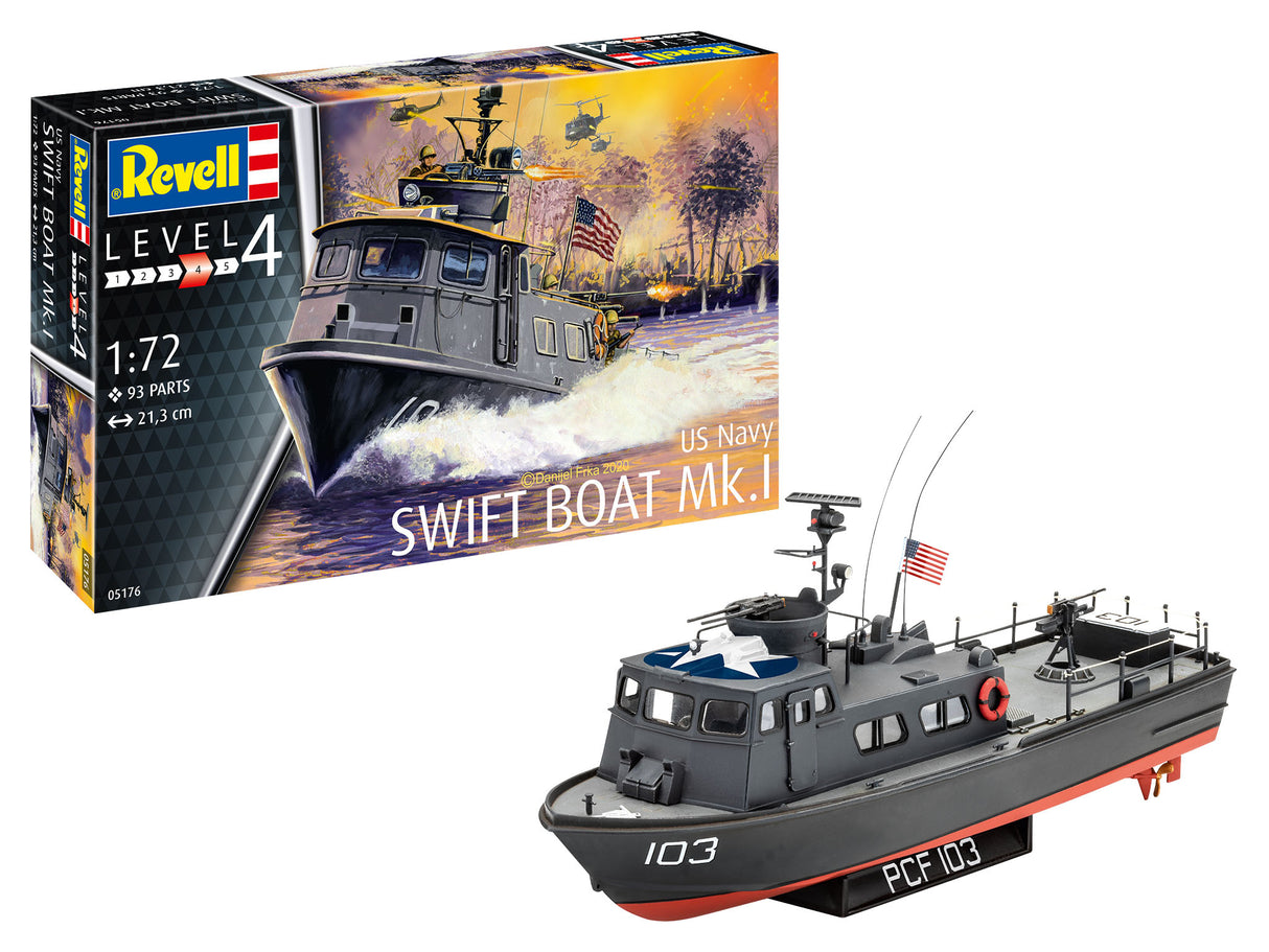 Revell 1/72 US Navy SWIFT BOAT Mk.I 05176