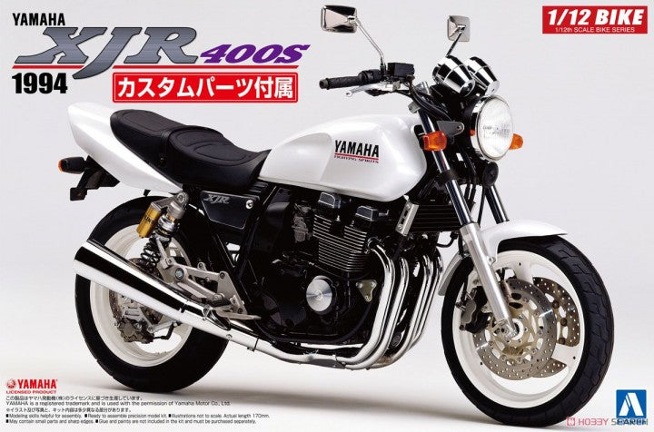Aoshima 1/12 YAMAHA XJR400S WITH CUSTOM PARTS 1994 05326