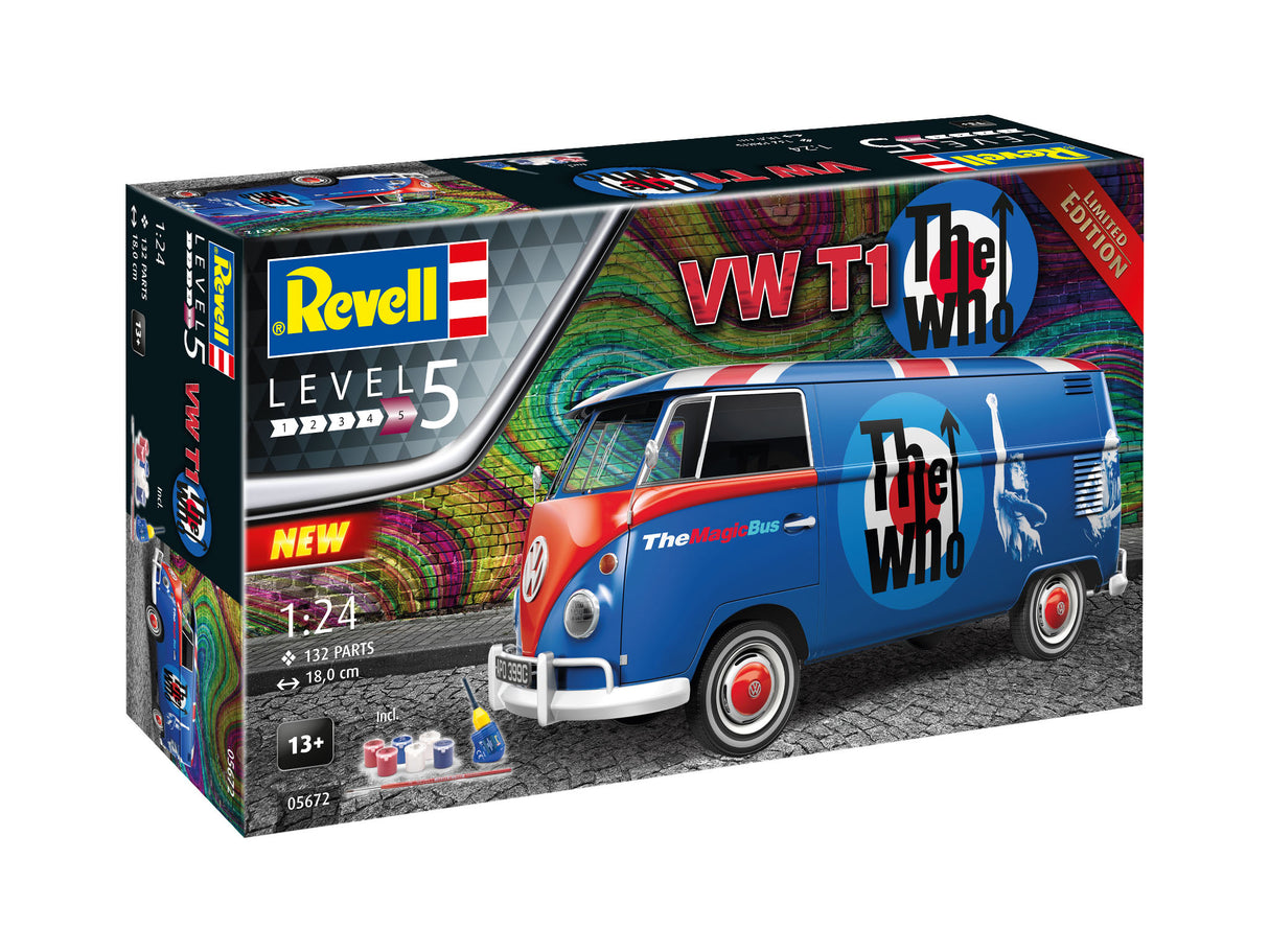 Revell 1/24 Gift Set VW T1 The Who (Revell-05672)