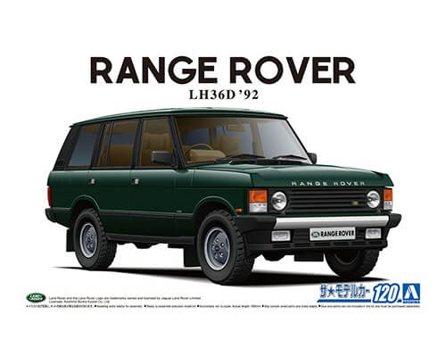 Aoshima 1/24 Scale Aoshima Range Rover LH36D Classic 1992 05796