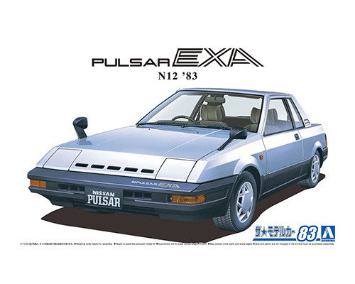 Aoshima 1/24 NISSAN HN12 PULSAR EXA 1983 model car 06272