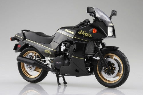 Aoshima 1/12 KAWASAKI GPZ900R Black and Gold Diecast 10922