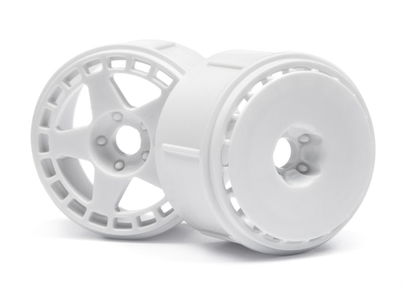 FIFTEEN52 TURBOMAC WHEEL WHITE (6PCS) (HPI 7)