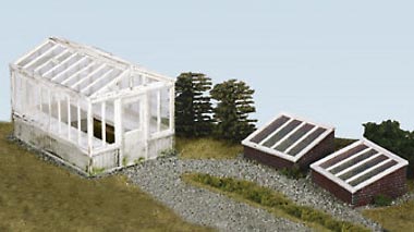 Wills SS20 Greenhouses and Cold Frames - 00 Gauge kit