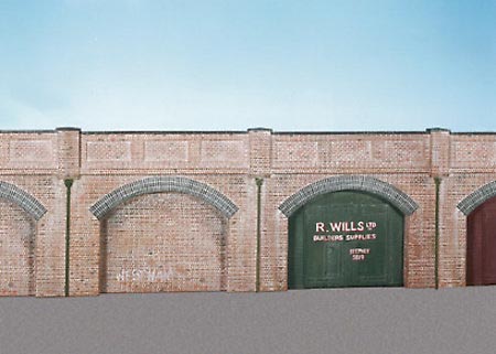 Wills SS52 Brick Retaining Arches (4)
