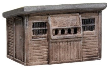 Harburn Hamlet CG224 Pigeon Loft with Felted Roof - 00 Gauge
