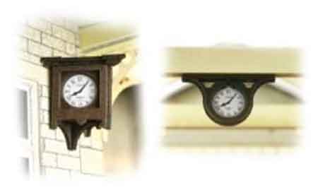 Metcalfe PO515 Station Clocks Kit - 00 Gauge