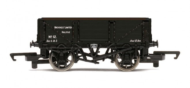 Hornby R6665 Brookes Limited Halifax - 4 Plank Wagon
