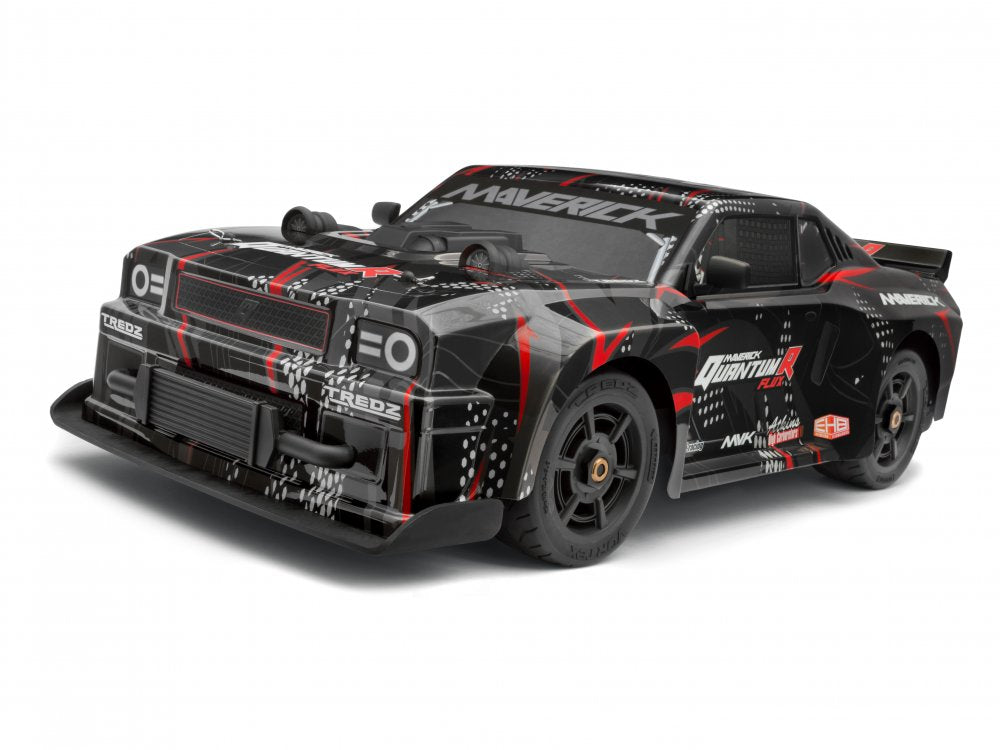 Maverick Quantum R Flux Muscle Car Grey/Red 1/8