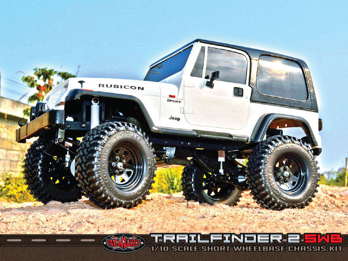 RC4WD Trail Finder 2 Truck Kit SWB Short Wheelbase for Tamiya Jeep