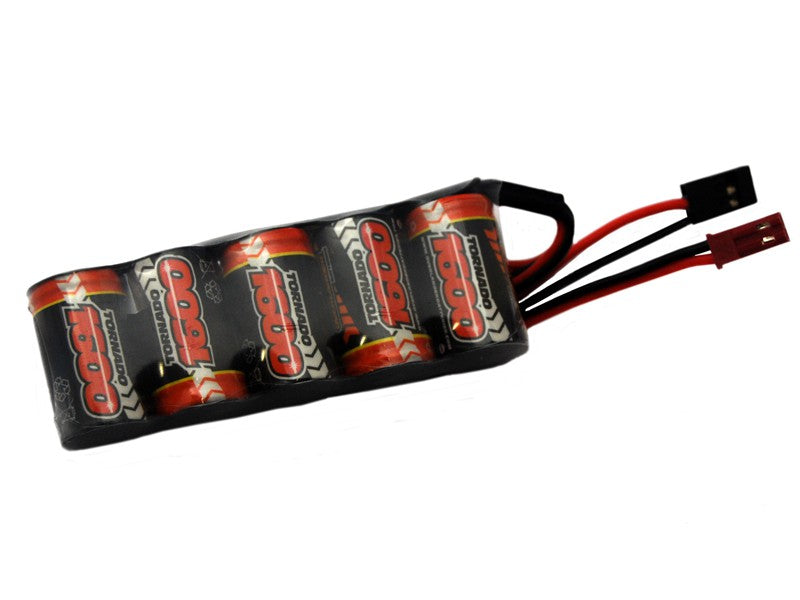 Nimh 2/3 AF 1600mah 6v Receiver Flat - SKU 2621