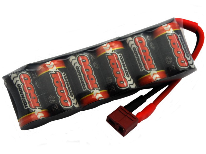 Nimh 2/3 AF 1600mah 7.2v - (Deans) - SKU 2839