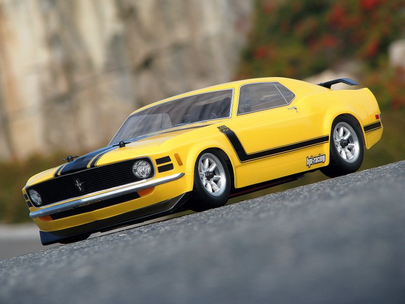 1970 FORD MUSTANG BOSS 302 BODYSHELL (200mm)