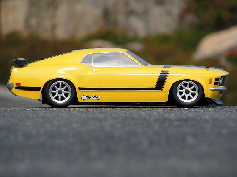 1970 FORD MUSTANG BOSS 302 BODYSHELL (200mm)