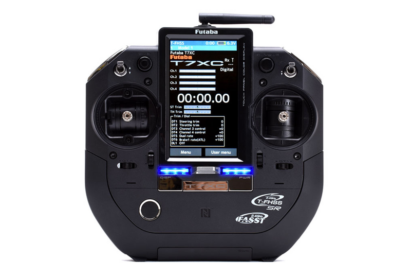 Futaba T7XC 7-Channel 2.4GHz Transmitter Combo including R334SBS Rx (P-CB7XC)