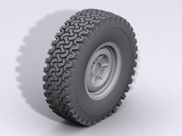 1x Dirt Grabber Single 1.9 inch All Terrain Tire G2 Gelande II SPARE Tyre RC4WD