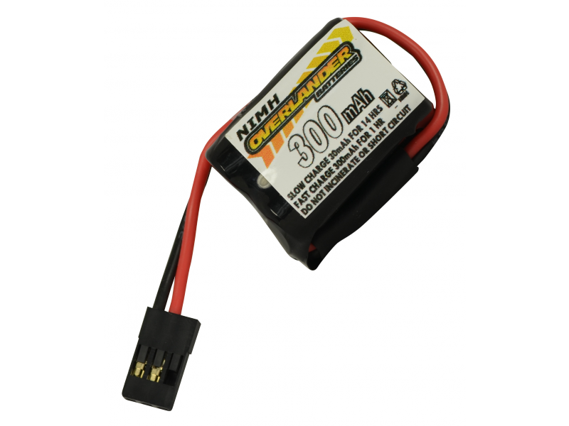 Premium Sport 300 mAh Nimh 2/3 AAA 4.8v RX Square